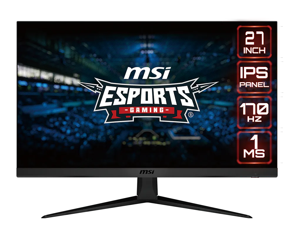 MSI G2712 - 27.0", FHD (1920x1080), IPS, 250 cd/m², 170Hz — gambar 1