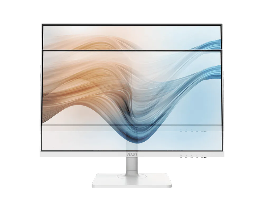 MSI Modern MD241PW - 23.8", FHD (1920x1080), IPS, 250 cd/m², 75Hz — gambar 1