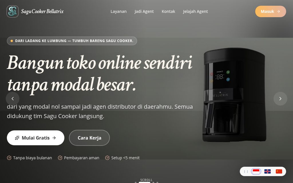 Sagu Cooker