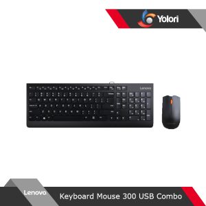 Wired Keyboard & Mouse 300 USB Combo-1