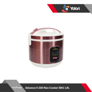 Advance X-200 Rice Cooker 3IN1 1.8L