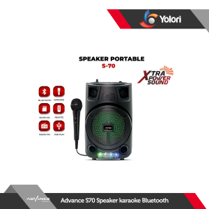 Advance S70 Speaker karaoke Bluetooth