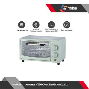 Advance V120 Oven Listrik Mini 12 Lt