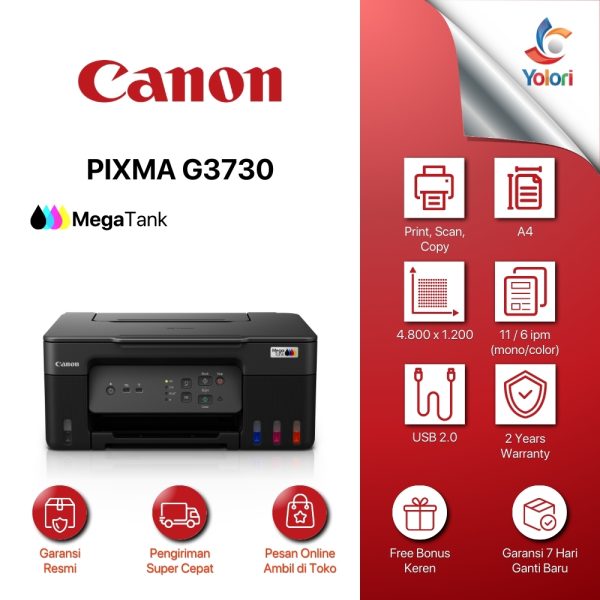 Canon PIXMA G3730 Black