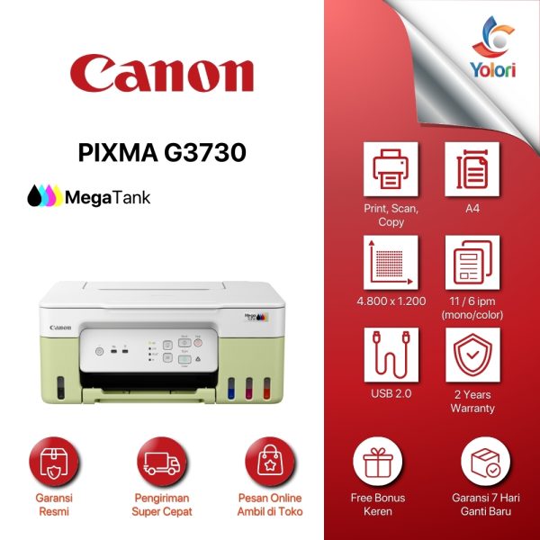 Canon PIXMA G3730 Green