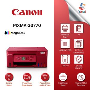 Canon PIXMA G3770 Red