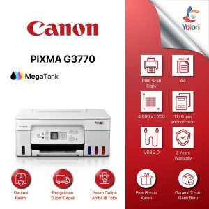 Canon PIXMA G3770 White